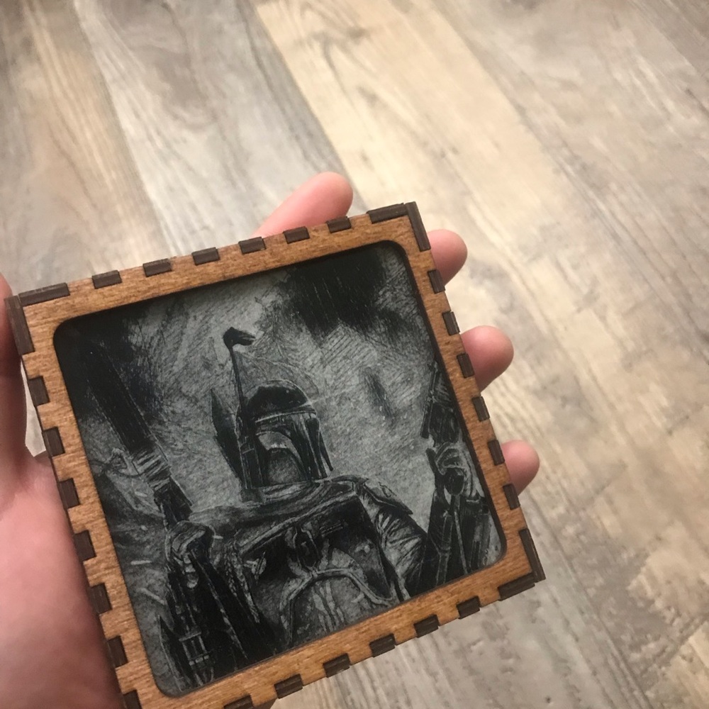 Customade Star Wars boba fett ceramic frame - Picture 4 of 4